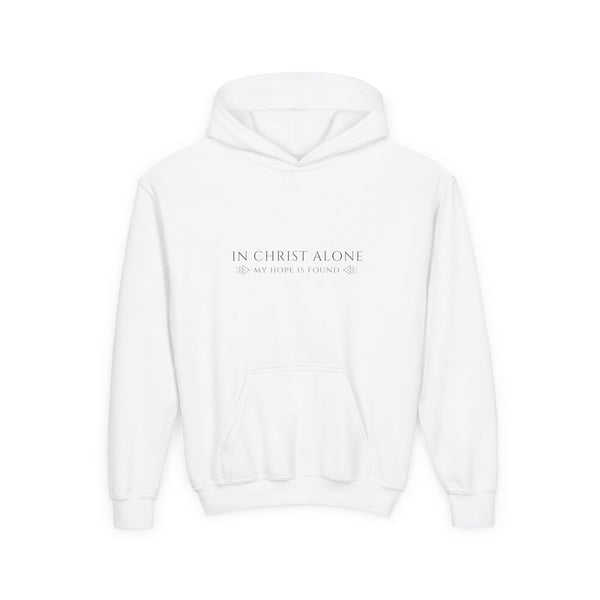 In Christ Alone Kids Hoodie