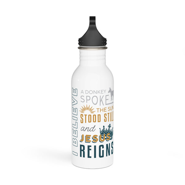 I Believe Water Bottle