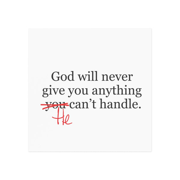 Trust in God Magnet