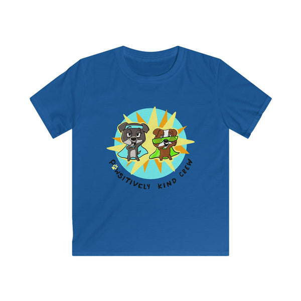 Pawsitively Kind Crew Kids Tee